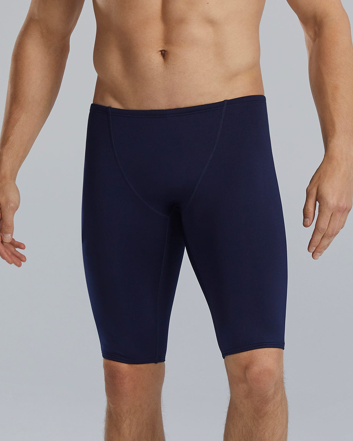 Durafast Elite® Men's Large Logo Jammer Swimsuit - Solid | TYR Classic
