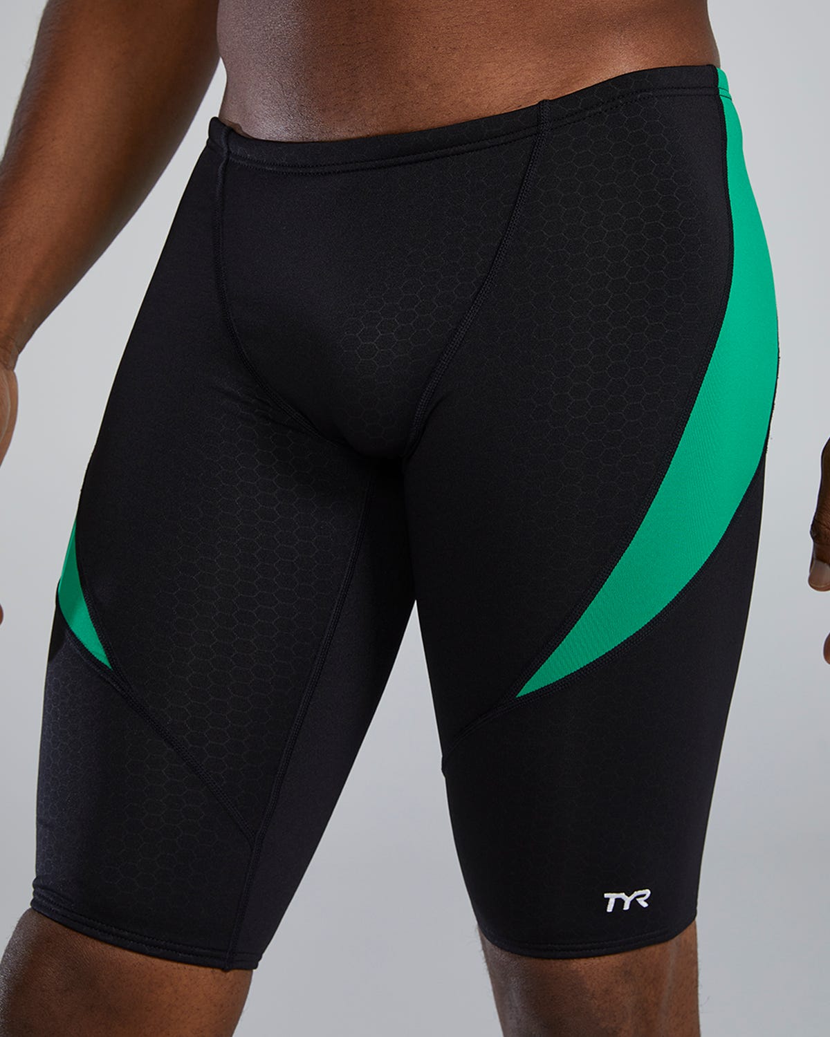 Durafast Elite® Men's Curve Splice Jammer Swimsuit - Hexa | TYR Trending