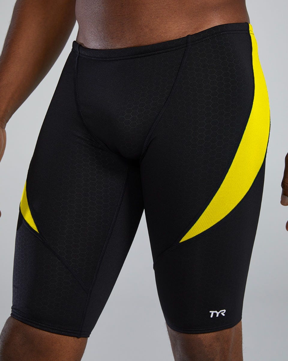 Durafast Elite® Men's Curve Splice Jammer Swimsuit - Hexa | TYR Trending