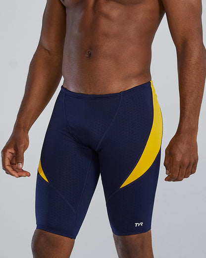 Durafast Elite® Men's Curve Splice Jammer Swimsuit - Hexa | TYR Trending