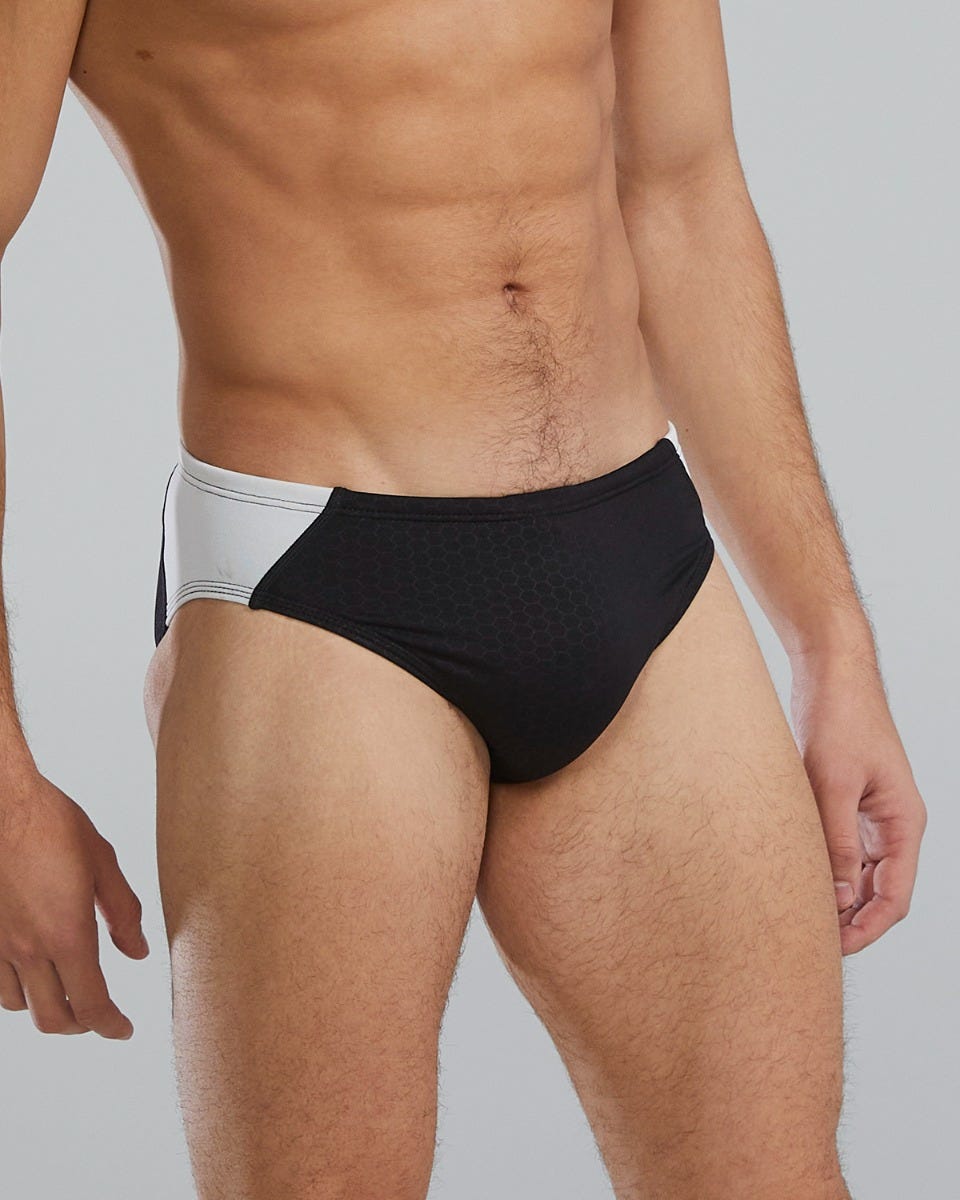 Durafast Elite® Men's Blade Splice Brief Swimsuit - Hexa | TYR Recommended