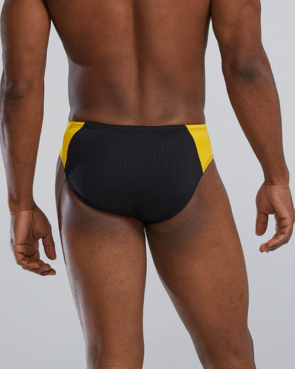 Durafast Elite® Men's Blade Splice Brief Swimsuit - Hexa | TYR Recommended