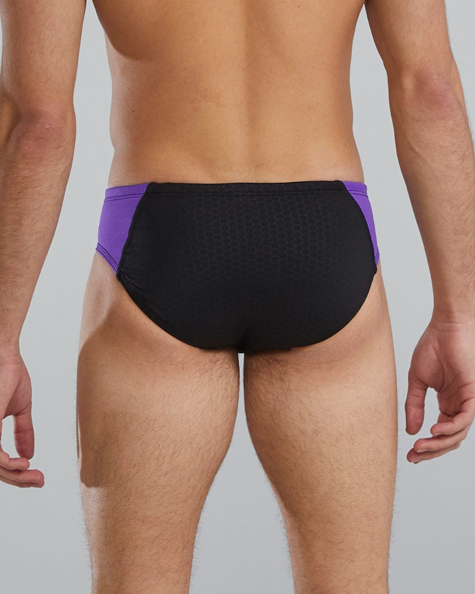 Durafast Elite® Men's Blade Splice Brief Swimsuit - Hexa | TYR Recommended