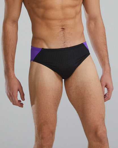 Durafast Elite® Men's Blade Splice Brief Swimsuit - Hexa | TYR Recommended