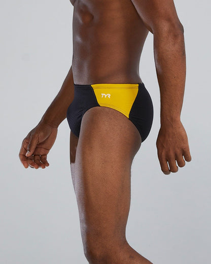 Durafast Elite® Men's Blade Splice Brief Swimsuit - Hexa | TYR Recommended