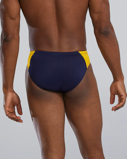 Durafast Elite® Men's Blade Splice Brief Swimsuit - Hexa | TYR Recommended