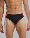 Black/Orange