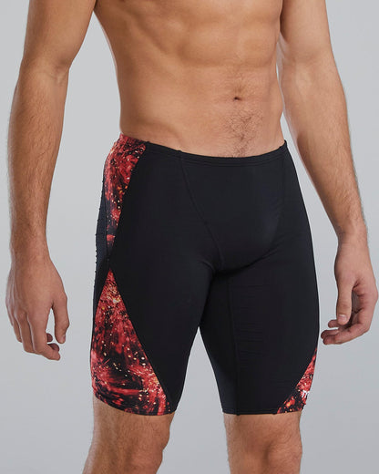 Men's Blade Splice Jammer Swimsuit - Radiant Flare | TYR Exclusive
