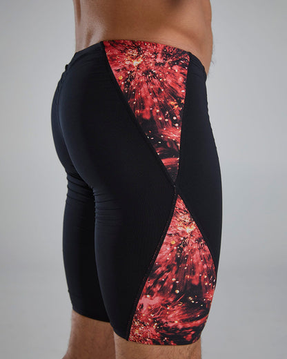 Men's Blade Splice Jammer Swimsuit - Radiant Flare | TYR Exclusive