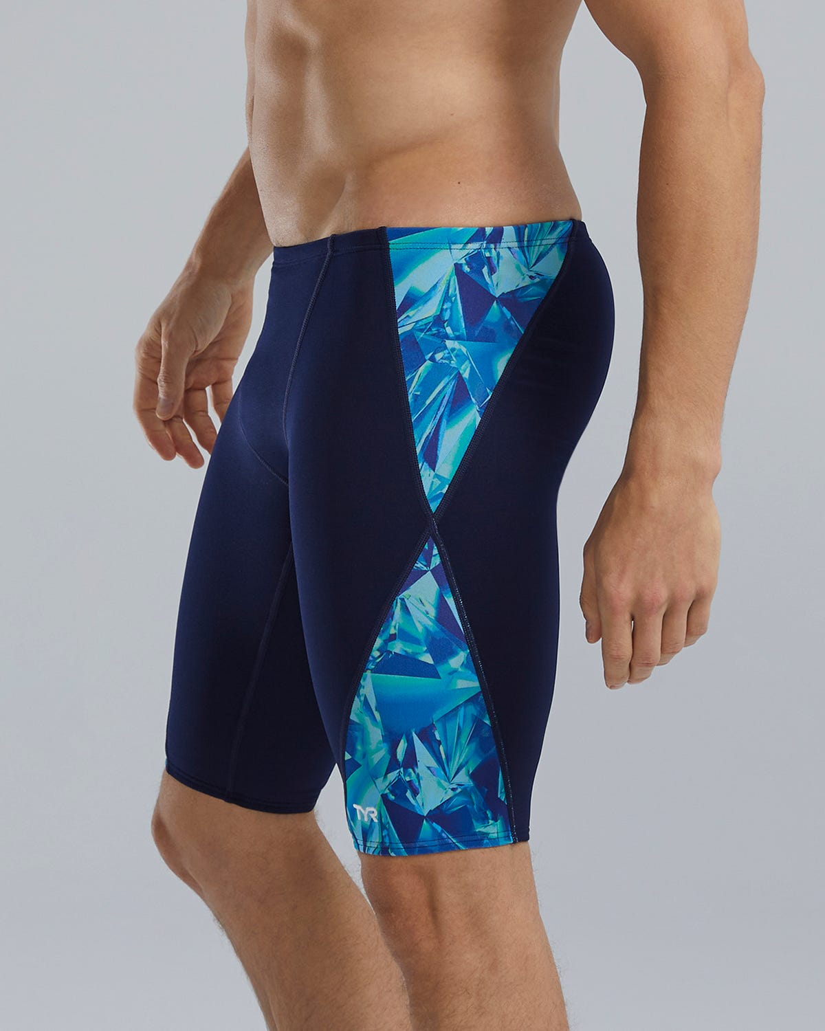 Durafast Elite® Men's Blade Splice Jammer Swimsuit - Crystalized | TYR Classic