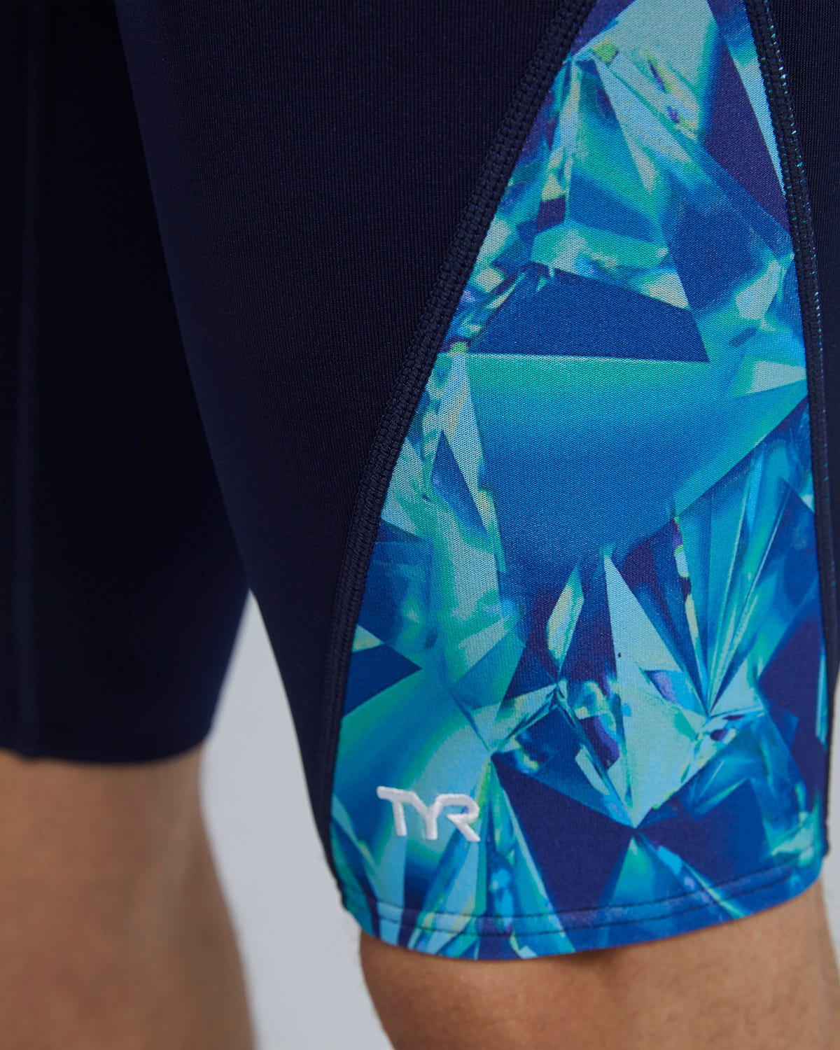 Durafast Elite® Men's Blade Splice Jammer Swimsuit - Crystalized | TYR Classic