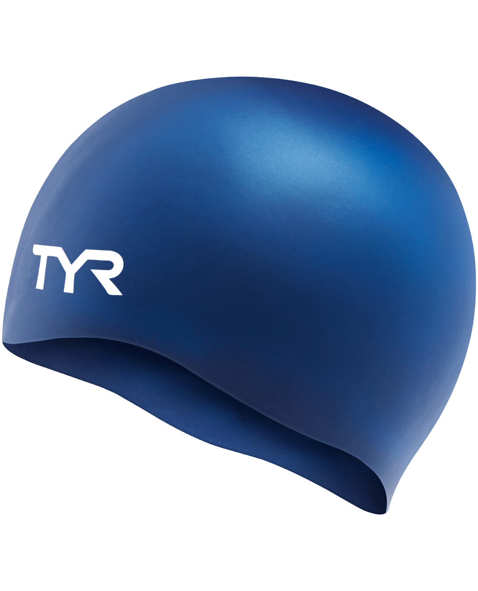 Adult Silicone Wrinkle-Free Swim Cap | TYR Popular