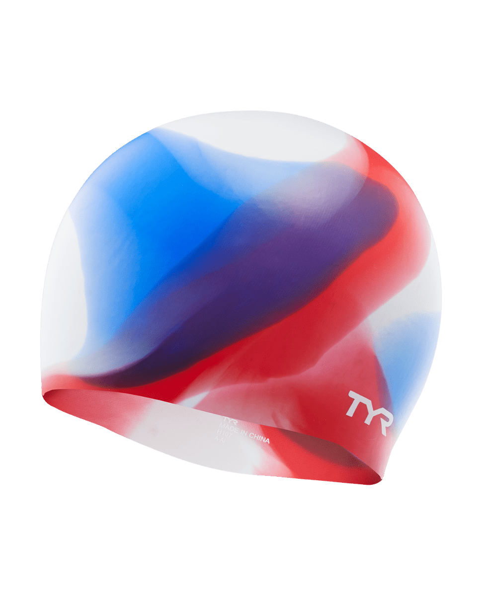 Youth Silicone Swim Cap -Tie Dye | TYR Best Seller