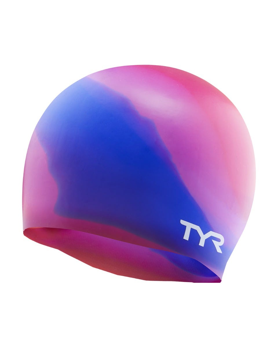 Adult Silicone Swim Cap - Multi-Color | TYR Recommended
