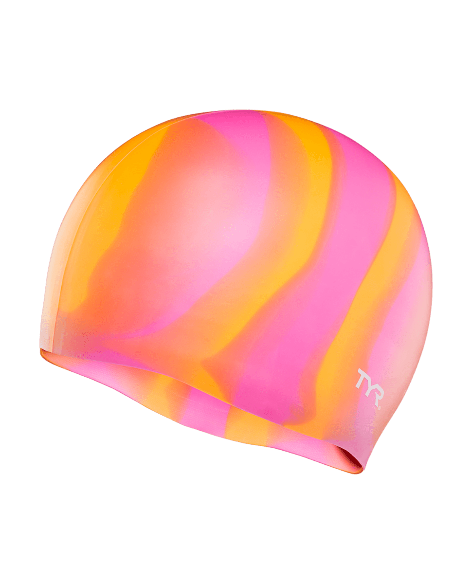 Adult Silicone Swim Cap - Multi-Color | TYR Recommended