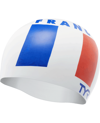 Adult Silicone Swim Cap - France | TYR Classic