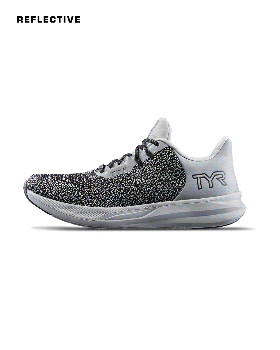 Men's Techknit RNR-1 Trainer - Reflective Silver | TYR Exclusive