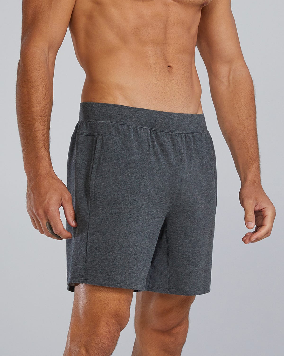 UltraSoft Men's Midweight Terry A.M. Shorts - Solid / Heather | TYR Featured