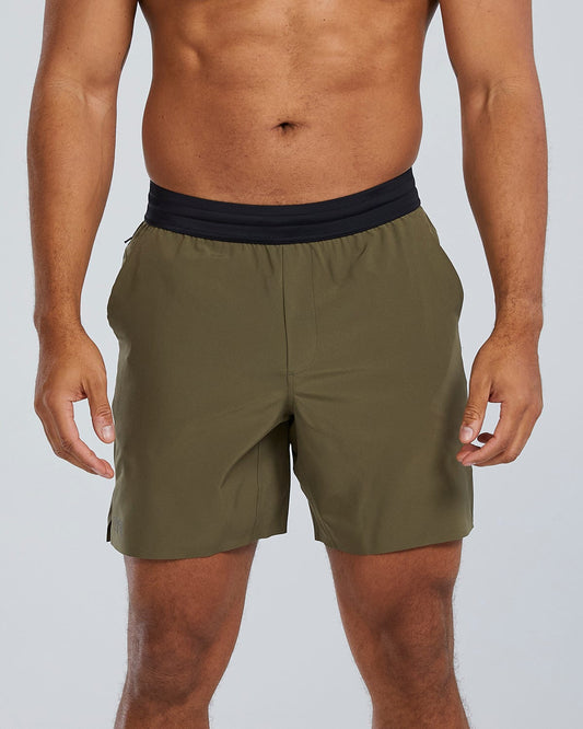Hydrosphere™ Men's Unlined 7" Unbroken Shorts - Solid | TYR Classic