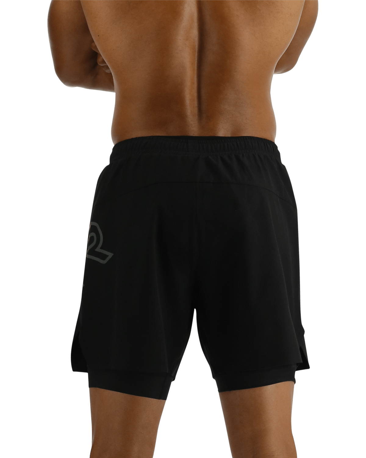 Hydrosphere™ Men's Lined 6" Momentum Big Logo Shorts - Solid | TYR Trending