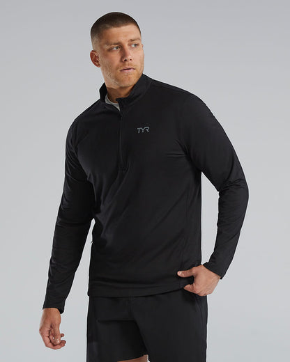 Men's SLS™ Long Sleeve1⁄4 Zip- Solid | TYR Signature