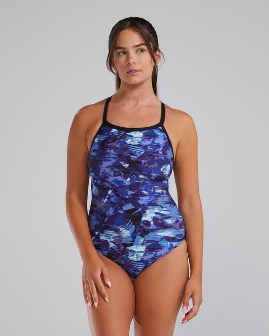Women's Durafast Elite Controlfit Swimsuit - Fractal | TYR Classic