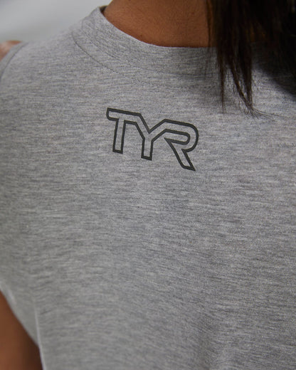 Women's Triblend Cropped Tank | TYR Featured