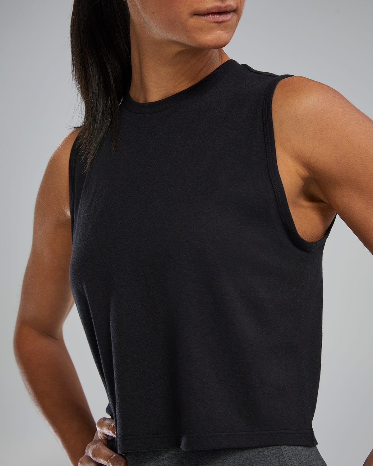 Women's Triblend Cropped Tank | TYR Featured