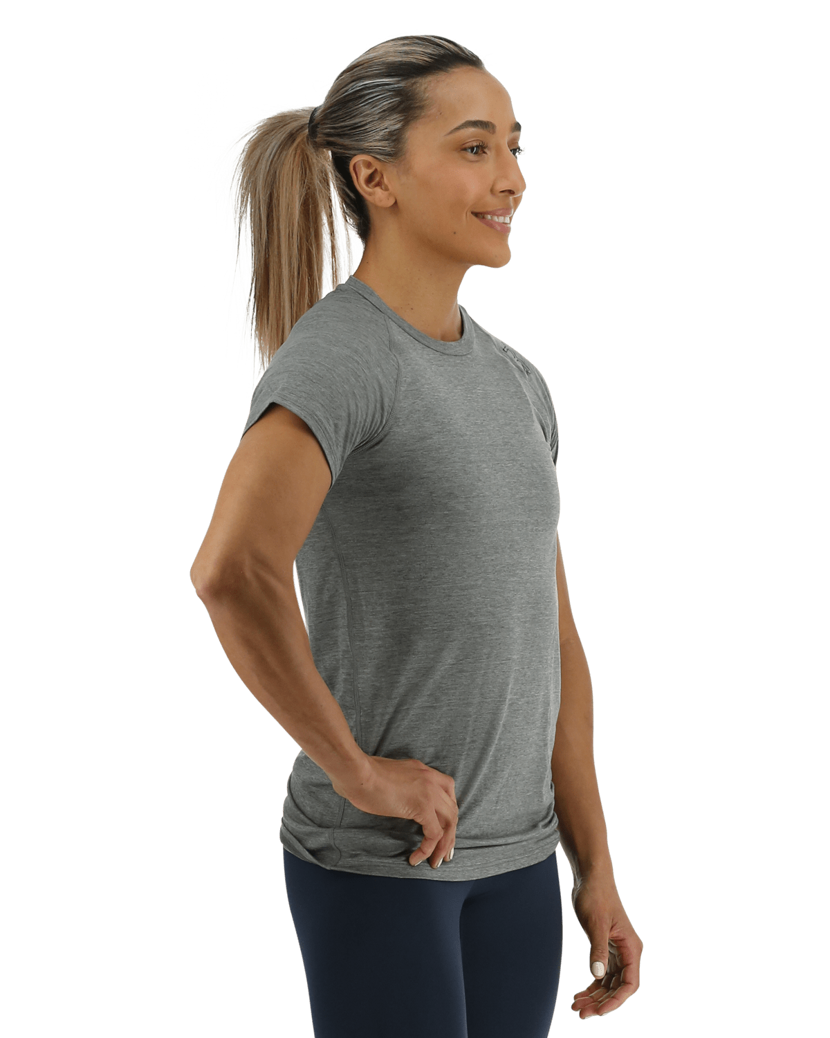 ClimaDry™ Women's Raglan Tee - Solid / Heather | TYR Exclusive