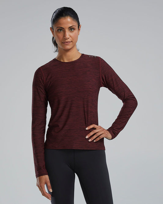 Airtec™ Women's Long Sleeve Tee - Solid | TYR Featured