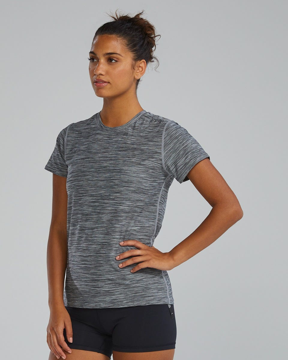 Airtec™ Women's Short Sleeve Tee - Solid | TYR Popular
