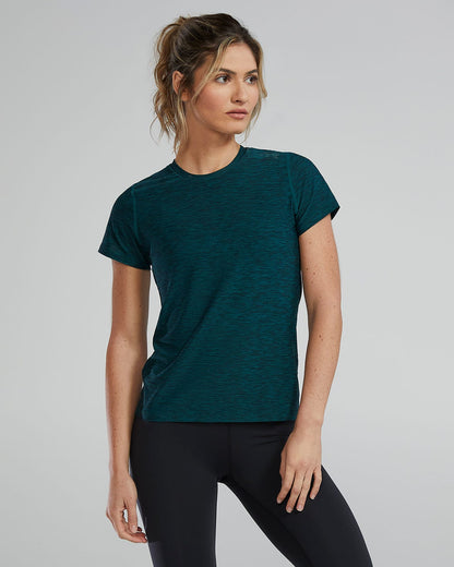 Airtec™ Women's Short Sleeve Tee - Solid | TYR Popular