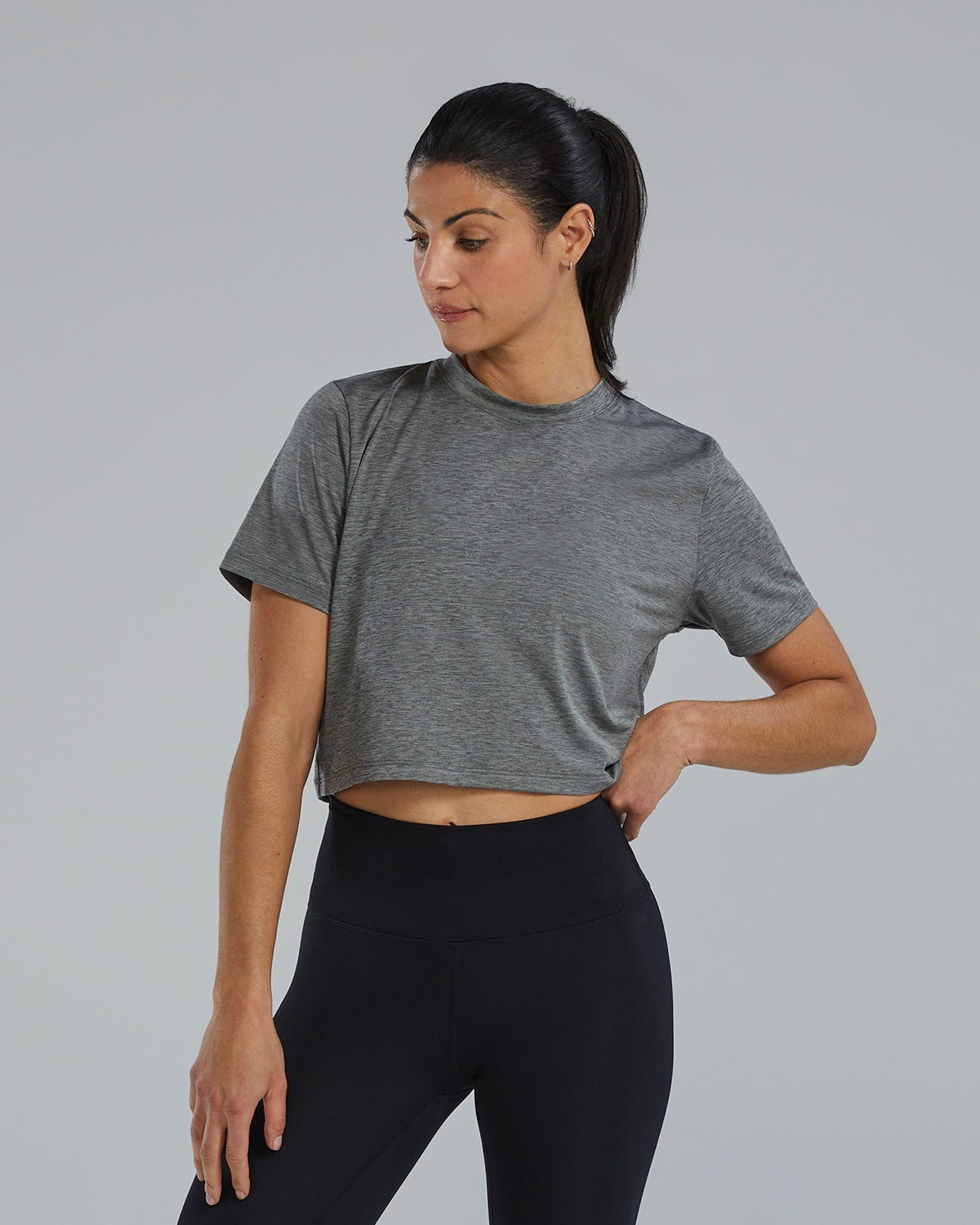 ClimaDry™ Women's Cropped Tech Tee | TYR Trending