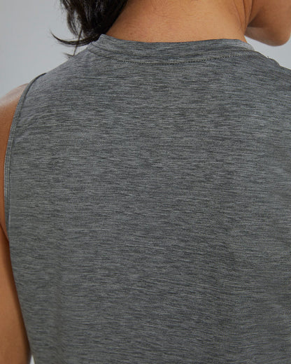ClimaDry™ Women's Cropped Tech Tank - Solid / Heather | TYR Best Seller