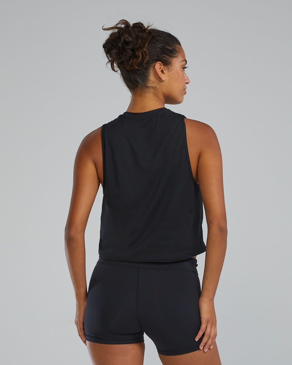 ClimaDry™ Women's Cropped Tech Tank - Solid / Heather | TYR Best Seller