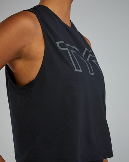 ClimaDry™ Women's Cropped Tech Tank - Solid / Heather | TYR Best Seller