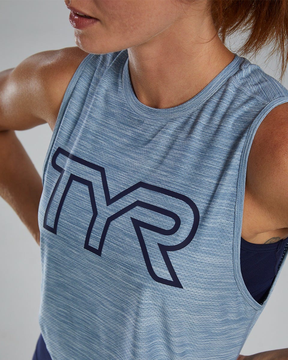 Airtec™ Women's Cropped Tank | TYR Signature