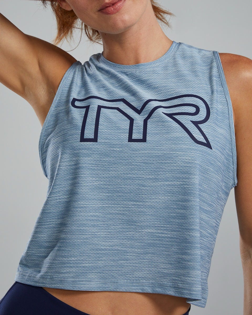 Airtec™ Women's Cropped Tank | TYR Signature