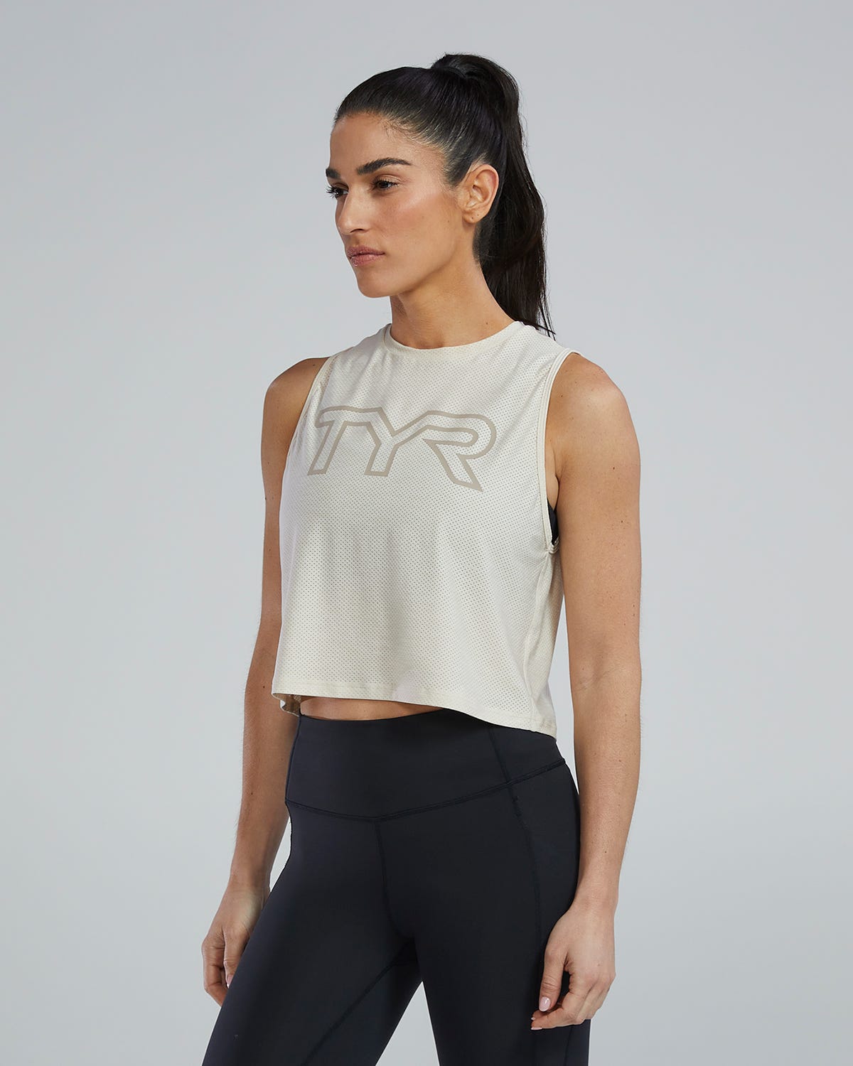 Airtec™ Women's Cropped Tank | TYR Signature