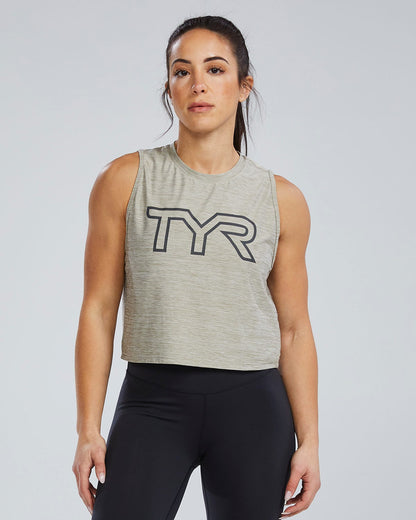 Airtec™ Women's Cropped Tank | TYR Signature
