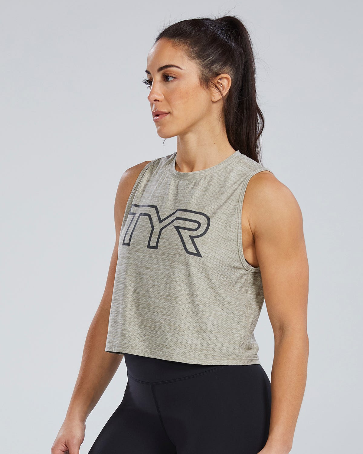Airtec™ Women's Cropped Tank | TYR Signature