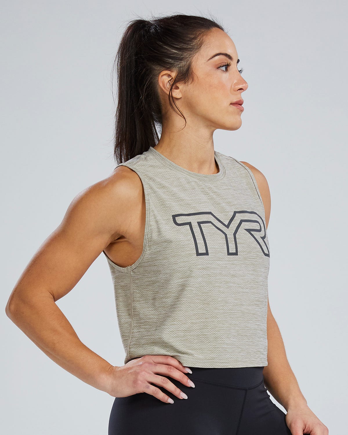 Airtec™ Women's Cropped Tank | TYR Signature