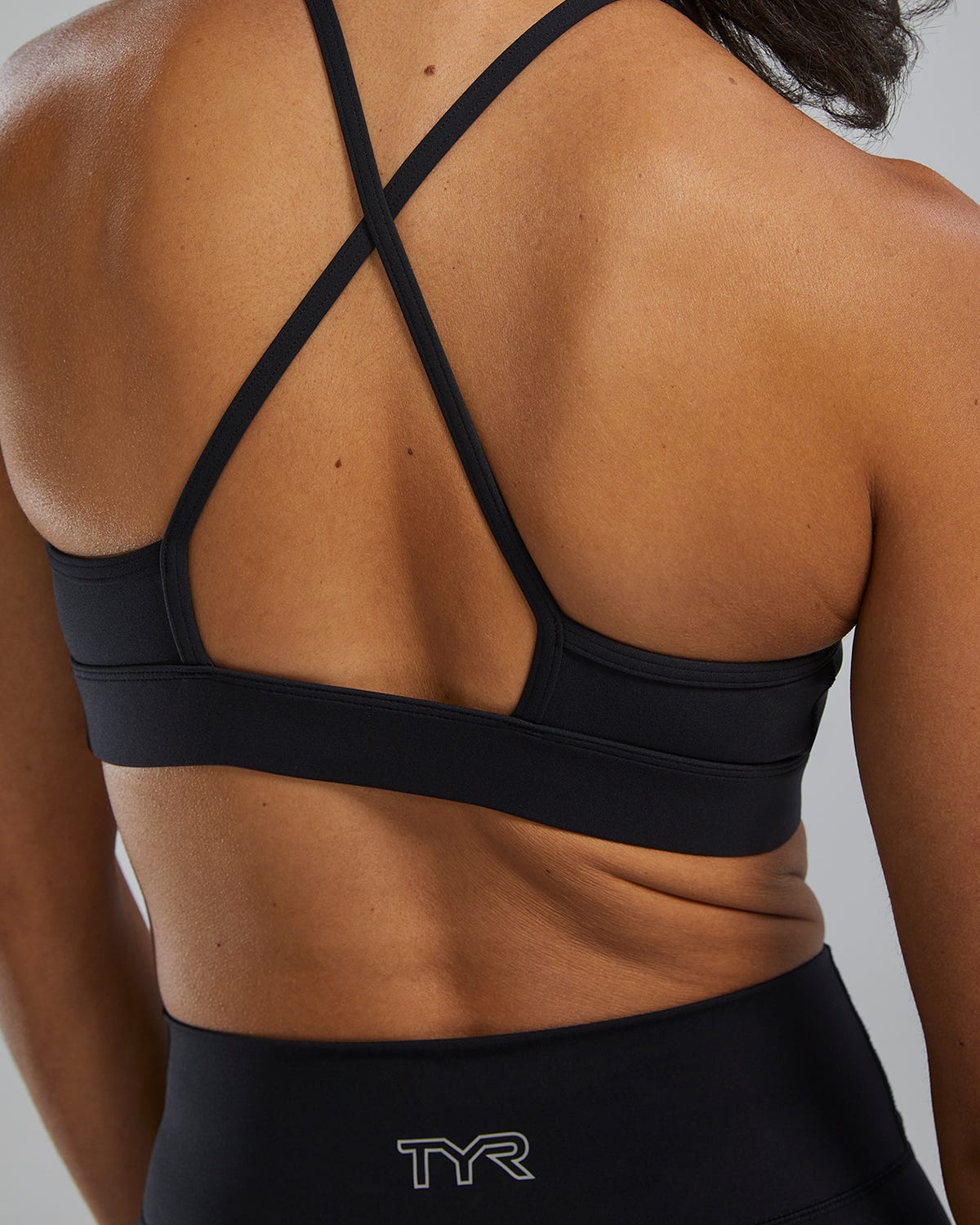 Joule Elite™ Women's High Neck Sports Bra - Solid | TYR Featured