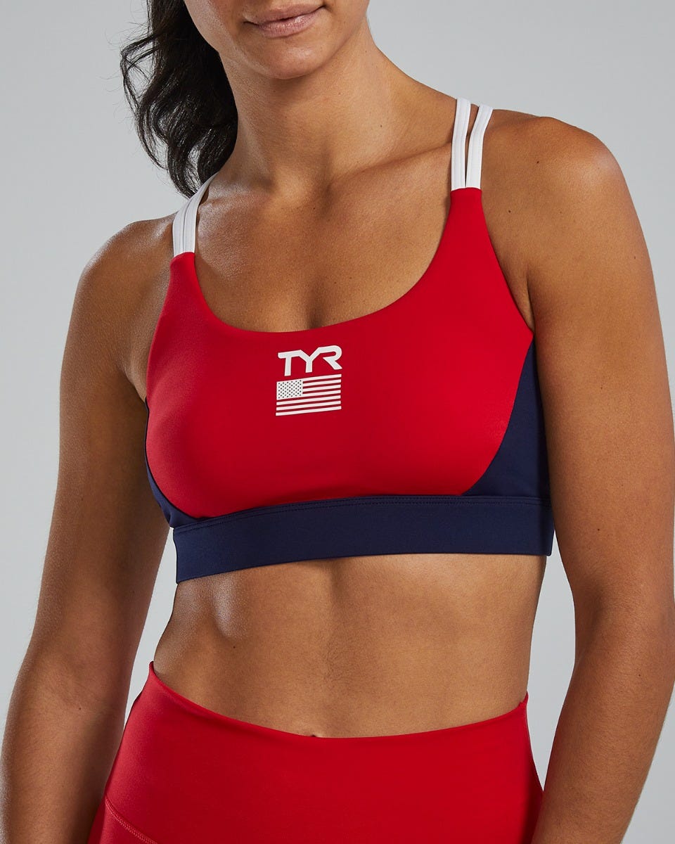 Joule Elite™ Women's Dual-Strap Sports Bra - USA | TYR Popular