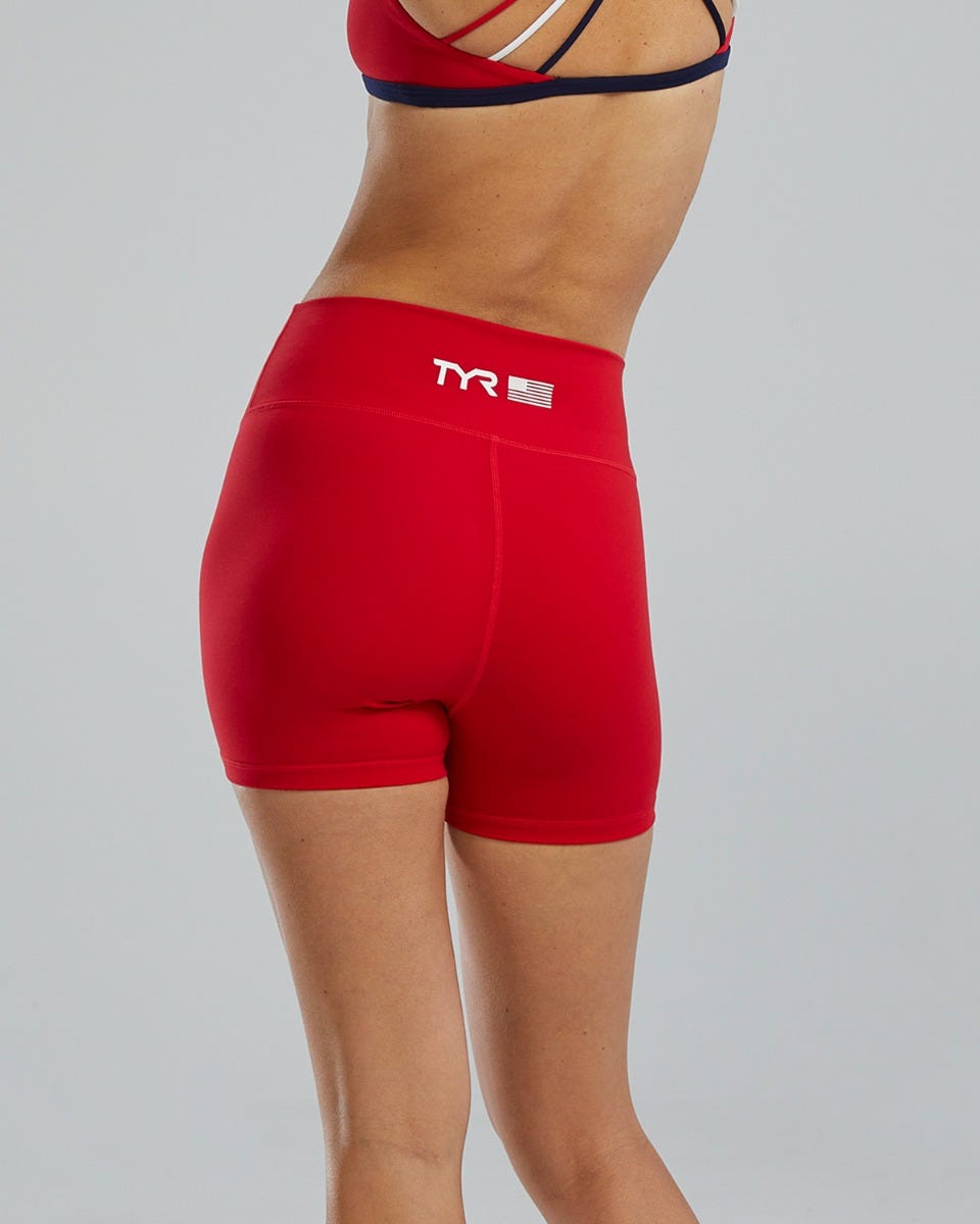 Joule Elite™ Women's High-Rise 3.25" Short - USA | TYR Recommended