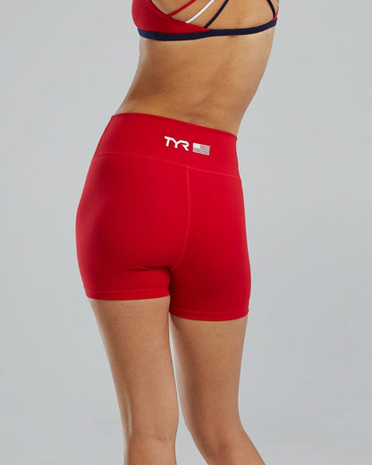 Joule Elite™ Women's High-Rise 3.25" Short - USA | TYR Recommended