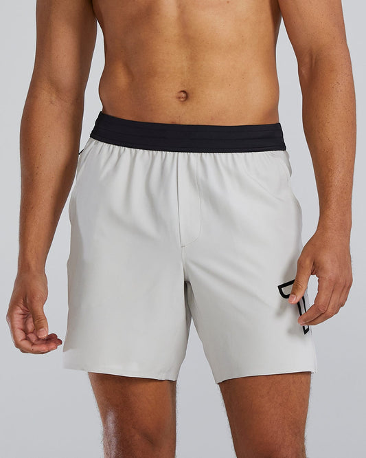 Hydrosphere™ Men's Unlined 7" Unbroken Big Logo Shorts - Solid | TYR Trending