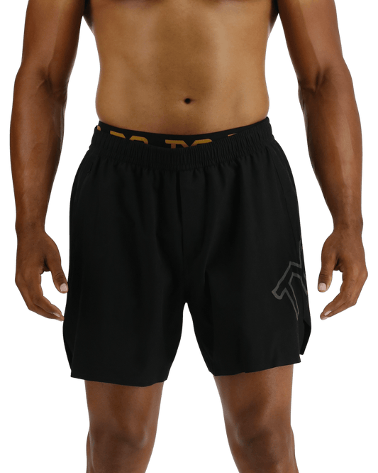 Hydrosphere™ Men's Unlined 6" Momentum Big Logo Shorts - Solid | TYR Exclusive