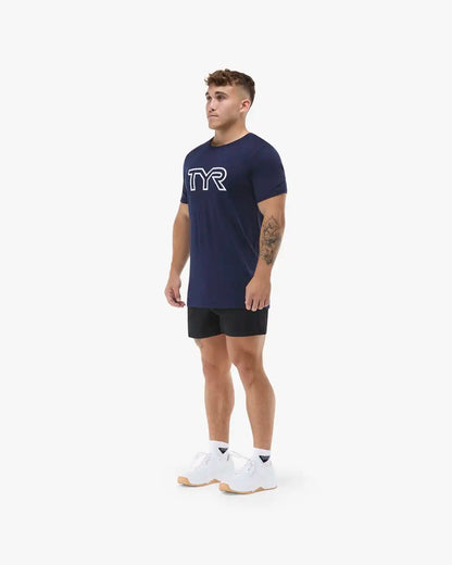 Unisex Ultrasoft Lightweight Tech Tee - Big Logo | TYR Signature