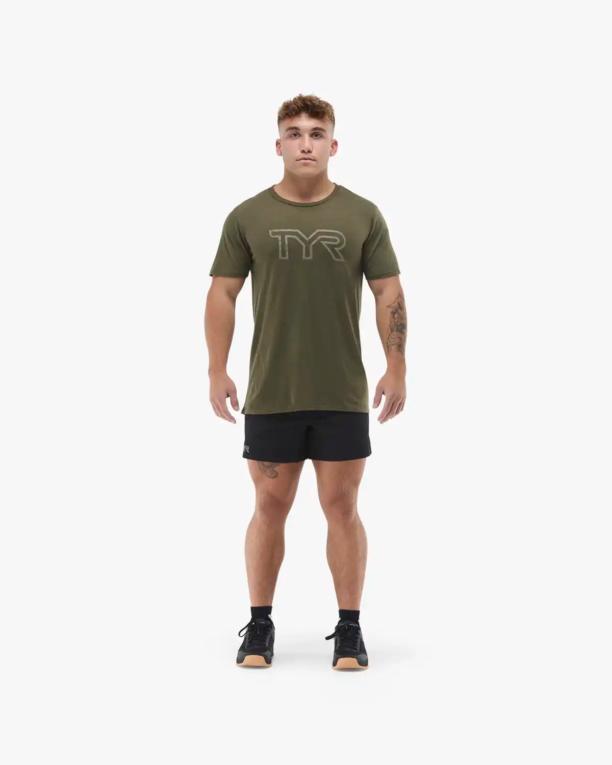 Unisex Ultrasoft Lightweight Tech Tee - Big Logo | TYR Signature